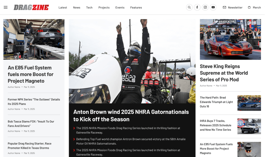Multi-Site Redesign